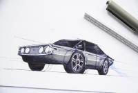 Car sketch